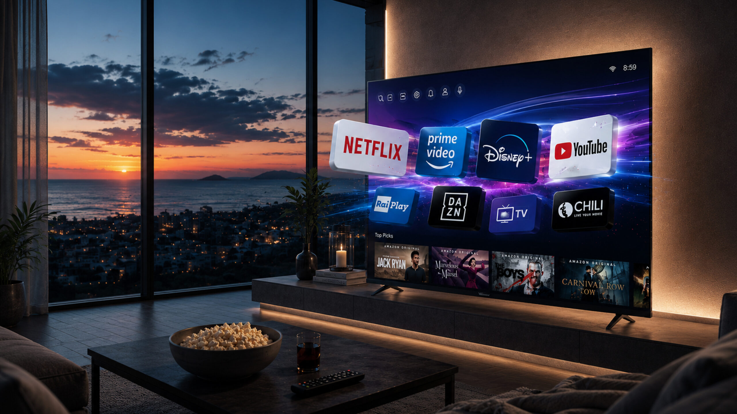 Una Smart TV che ti semplifica la scelta