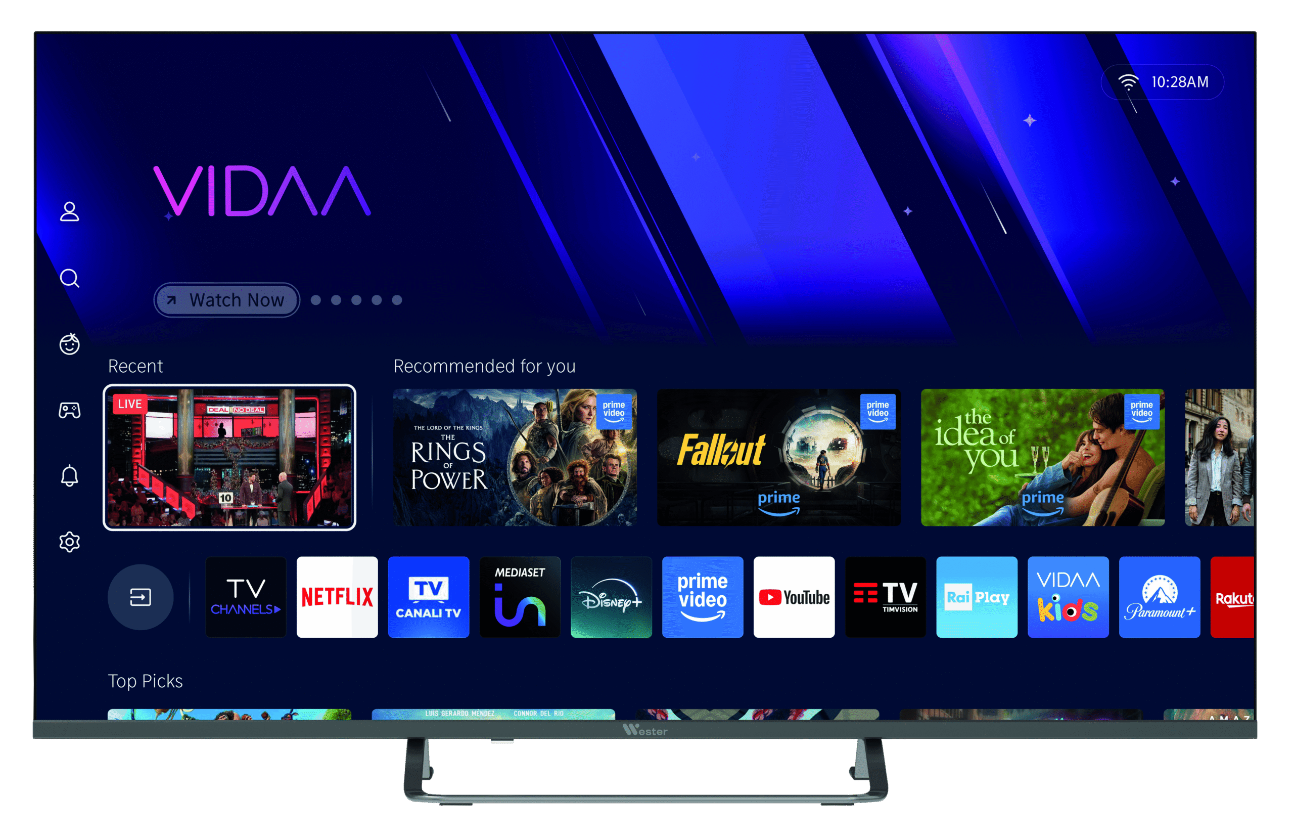 Smart TV QLED 4K Mod. W43QUCF1