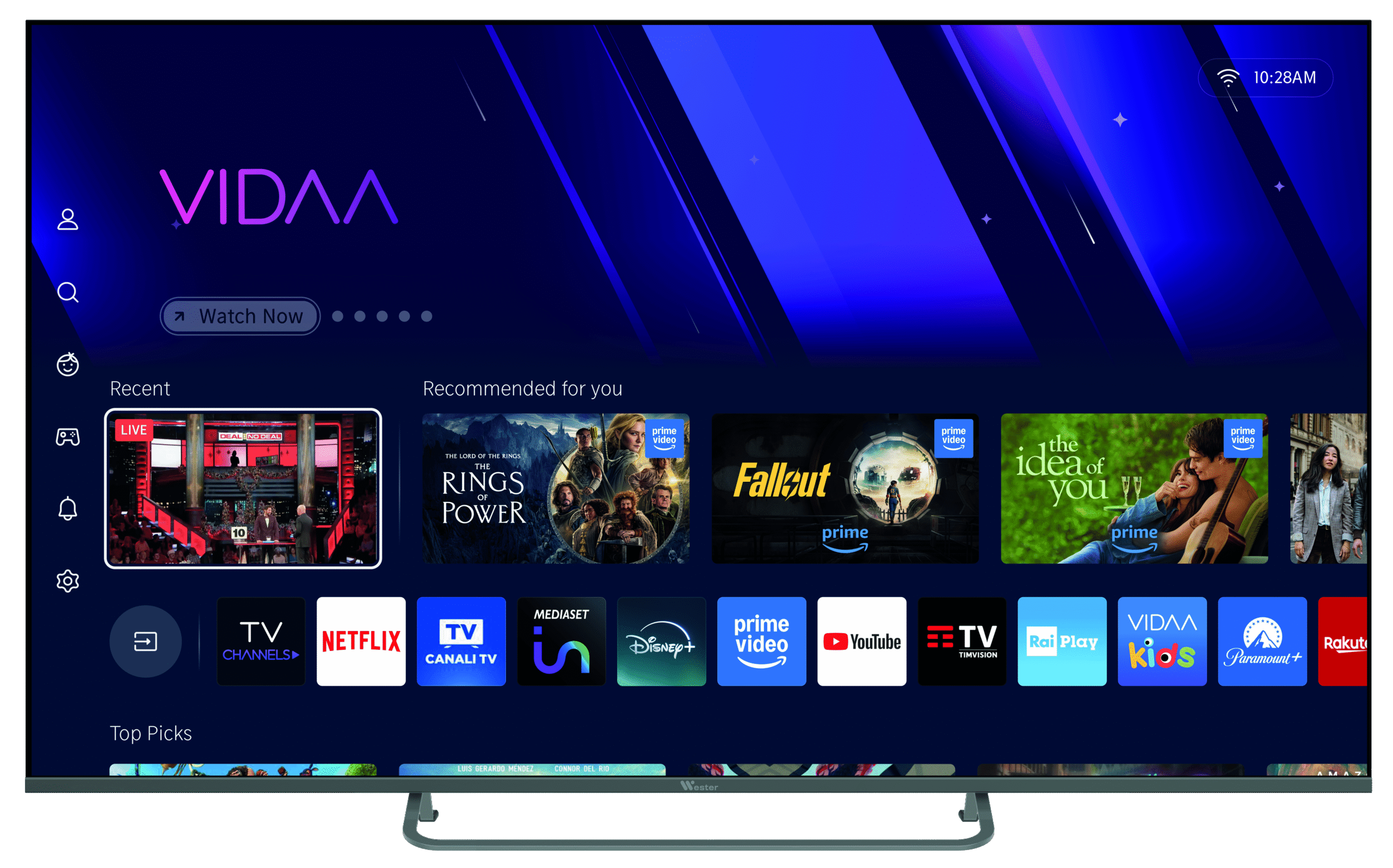 Smart TV QLED 4K Mod. W55QUCF1