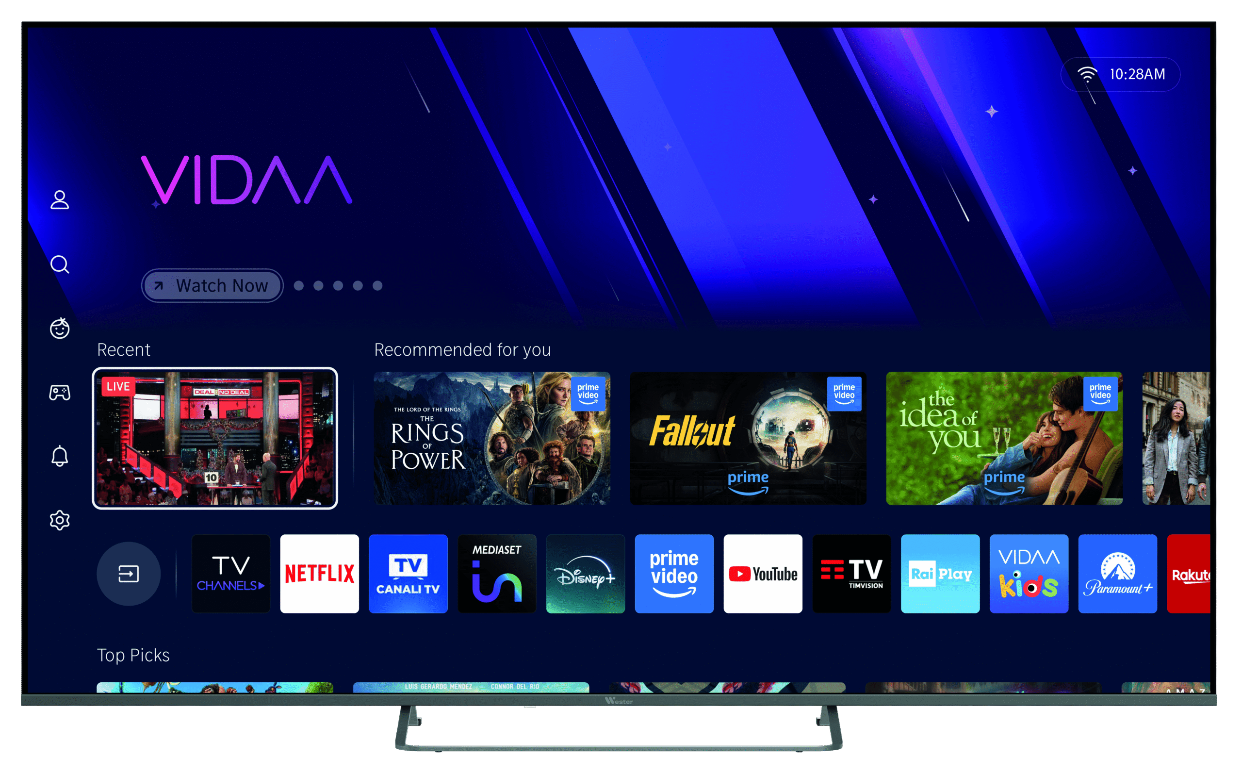 Smart TV QLED 4K Mod. W65QUCF1